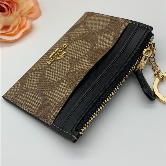 Mini Skinny Id Case In Signature Canvas - Picture 16 of 16